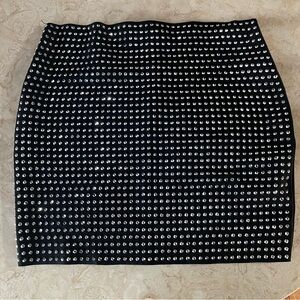 Jewel studded stretchy hip hugger skirt Forever 21 Sz 1X